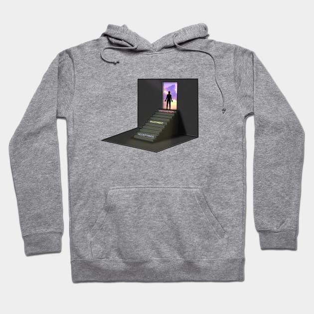 Sky Stairs Hoodie by Nerdpins